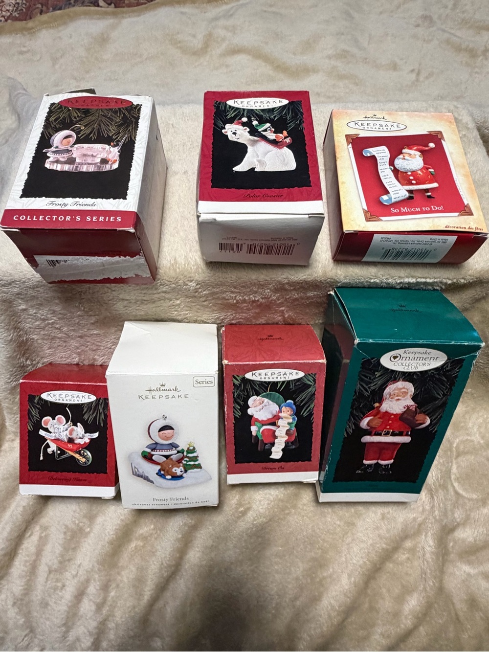 KEEPSAKE the Label Holiday Ornament Box Set - Red, Green, White